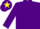 Silk - Purple, purple cap, yellow star