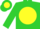 Silk - Lime green, yellow ball