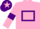 Silk - Pink body, purple hollow box, pink arms, purple armlets, purple cap, pink star