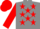 Silk - Grey body, red stars, red arms, red cap