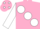 Silk - Pink body, white large spots, white arms, pink cap, white spots