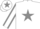 Silk - White body, grey star, white arms, grey seams, white cap, grey star