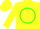 Silk - Yellow, green circle and 'm', green and yellow cap