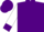 Silk - Purple, 'a' in white angel wings, white sleeves, purple star stripe and purple cuffs