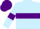 Silk - Light blue, purple hoop, armlets and cap