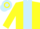 Silk - Yellow, light blue panel, light blue armlet, hooped cap