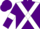 Silk - Purple body, white cross belts, purple arms, white armlets, purple cap