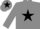 Silk - Grey body, black star, grey arms, grey cap, black star