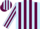 Silk - Light blue with maroon stripes