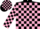 Silk - Black and pink, blocks