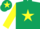 Silk - Dark green, yellow star, sleeves and star on cap