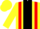 Silk - Yellow, Red braces, black panel, yellow cap