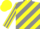 Silk - yellow, grey diagonal stripes, striped sleeves, yellow cap