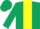 Silk - DARK GREEN, yellow panel, dark green cap