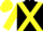Silk - Black, yellow cross belts, yellow sleeves, yellow cap