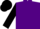 Silk - Purple body, black arms, black cap