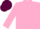 Silk - Pink, pink sleeves, maroon cap