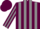 Silk - Maroon, grey striped, maroon, grey striped sleeves, maroon cap