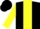 Silk - Black, yellow stripe, yellow sleeves, black cap