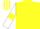 Silk - Yellow, white sleeves, yellow armlets, striped cap