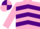 Silk - pink, purple chevrons, pink arms, purple hoops, pink cap, purple quartered