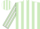 Silk - light green, white stripes