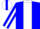 Silk - Blue white jg gonzalez racing co white collar white stripe