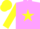 Silk - lilac, yellow star, yellow sleeves and cap