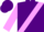 Silk - Purple, lilac sash and sleeves, purple cap