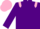 Silk - Purple body, pink epaulettes, purple arms, pink cap