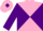 Silk - pink, Purple Diabolo, Purple Arms, Pink Cap, Purple Diamond