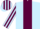 Silk - Light blue, maroon stripe, striped sleeves and cap