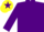 Silk - Purple, yellow cap, purple star
