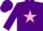 Silk - Purple, pink star