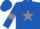 Silk - Royal Blue, Grey star and armlets
