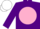 Silk - PURPLE, pink disc, white cap