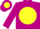 Silk - Violet, 'rs' on yellow ball