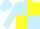 Silk - Light blue and yellow (quartered), light blue sleeves and cap