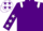 Silk - purple, white epaulets, white stars on sleeves and cap
