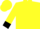 Silk - Yellow front,black cuffs,bat emblem on black back