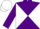 Silk - Purple body, white diabolo, purple arms, white cap