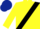 Silk - Yellow, Black sash, Dark Blue cap.