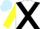 Silk - White, black cross belts, yellow sleeves, light blue cap
