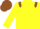 Silk - Yellow body, brown epaulettes, yellow arms, brown cap