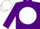 Silk - Purple, White Ball, White cap