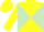 Silk - Yellow body, light green diabolo, yellow cap