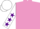 Silk - Mauve body, white arms, purple stars, white cap, purple mauve