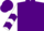 Silk - Purple, white sleeves, purple chevrons, purple cap