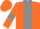 Silk - Orange body, grey stripe, orange arms, grey armlets, orange cap, grey orange
