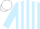 Silk - Light blue, white stripes, white cap
